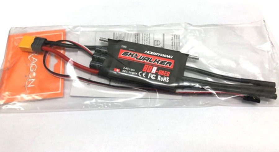 Marine | Electronics Dragon Hobby Hobbywing Skywalker Marine 80A Ubec Brushless Speed Controller Esc 2-6S