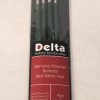 Delta Brushes | Accessories Delta Delta Paint Brushes Genuine Siberian Kolinsky Red Sable Hair Micro Brush Set