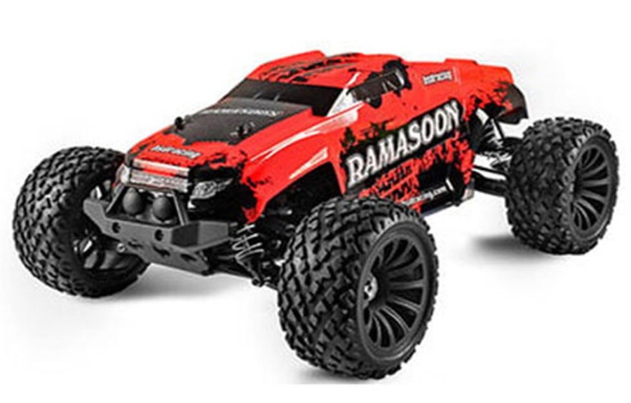 Off-Road | Cars/Tanks BSD Bsd Bs916T Ramasoon 1/10 4Wd Brushed Rtr Monster Truck Orange Colour W/ G.T. Power V6 Balance Charger