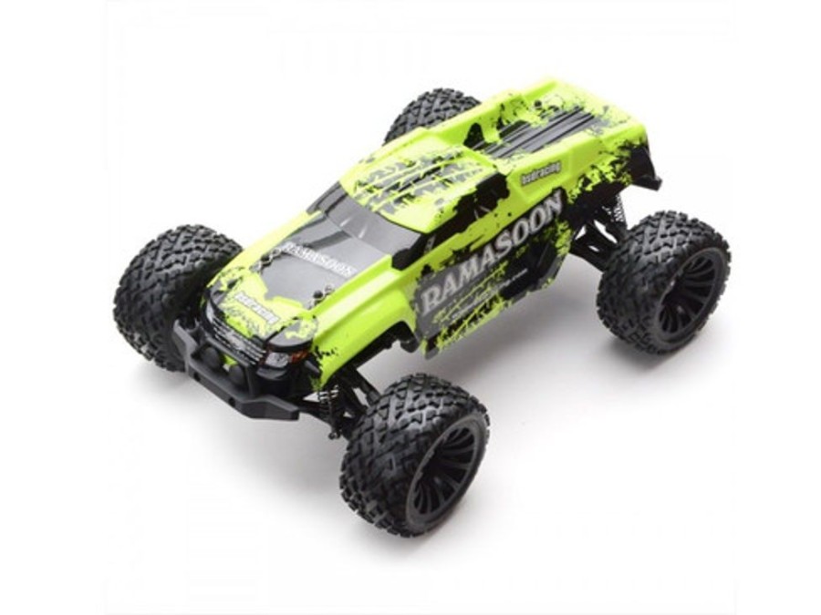 Off-Road | Cars/Tanks BSD Bsd Bs915T Ramasoon 1/10 4Wd Brushless Rtr Monster Truck Green Colour