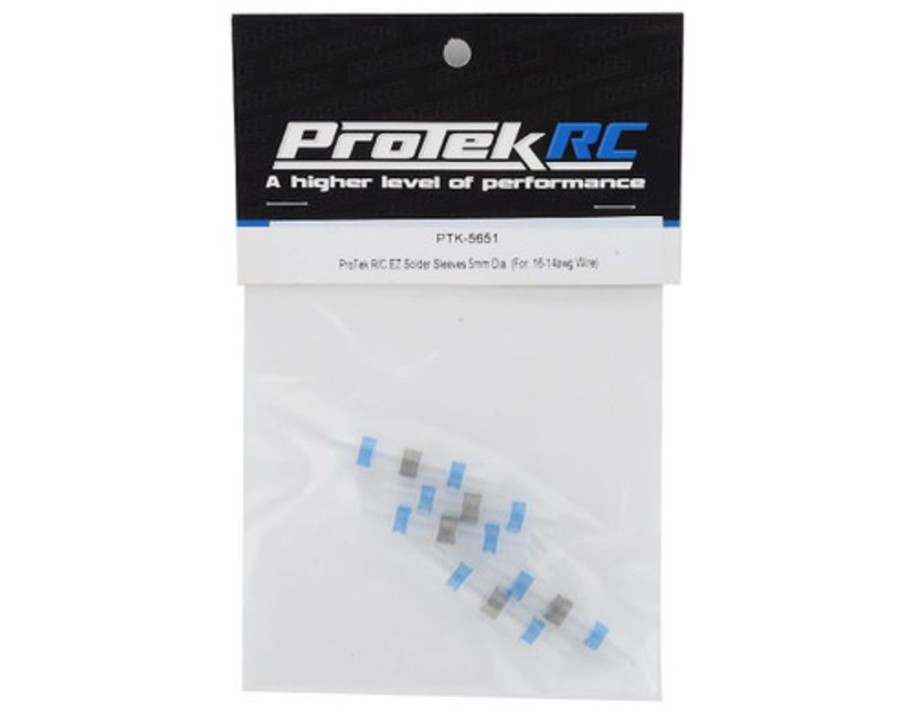 Soldering Equipment | Accessories ProTek RC Protek Rc 5Mm Ez Solder Splice Tube Sleeves (5) (16-14Awg Wire)