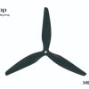 Propellers | Parts HQProp Hq Macroquad Prop 9X5X3 Black-Carbon Reinforced Nylon