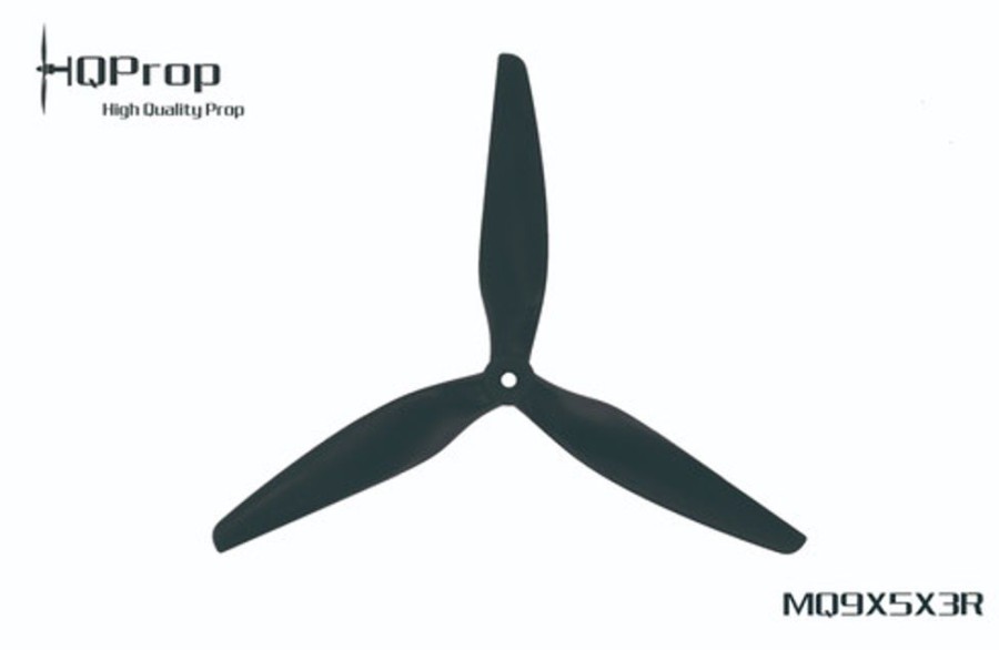 Propellers | Parts HQProp Hq Macroquad Prop 9X5X3 Black-Carbon Reinforced Nylon