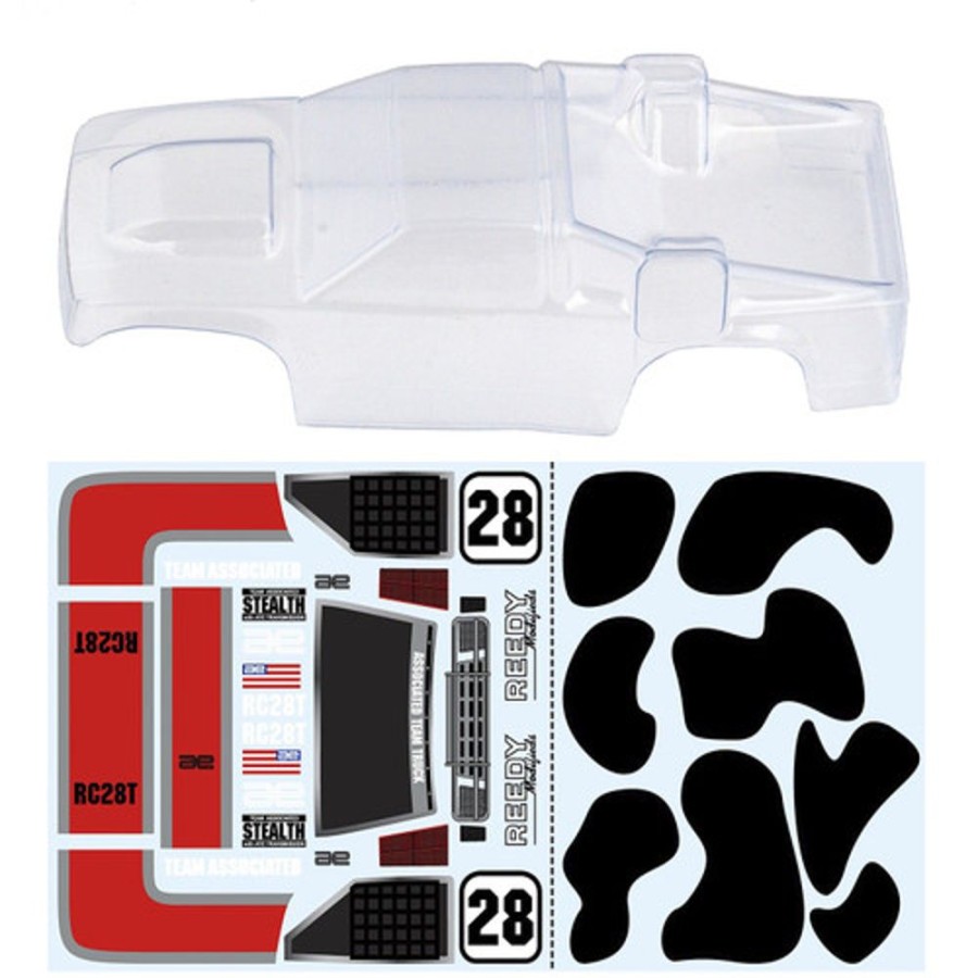 Rc Car Shell & Accessories | Parts Team Associated (D) Team Associated Rc28T Body (Clear)