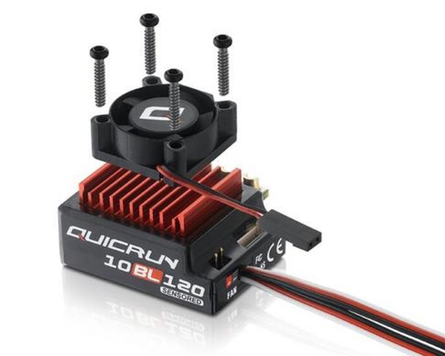 Surface | Electronics HobbyWing Hobbywing Quicrun 10Bl120 Esc 1/10Th Scale 120A Sensored Brushless Esc