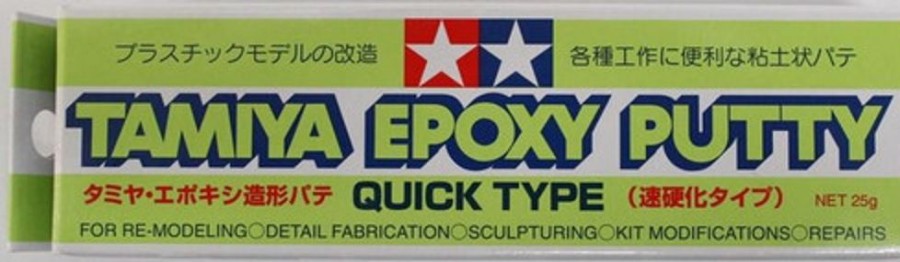 Thinner, Cleaner & Other | Accessories Tamiya Tamiya - Fast Drying Epoxy Putty [87051]