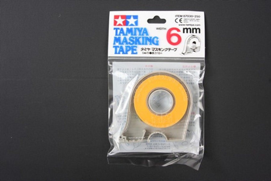 Accessories Tamiya Tamiya 6Mm Masking Tape W/Cutter Box [87030]