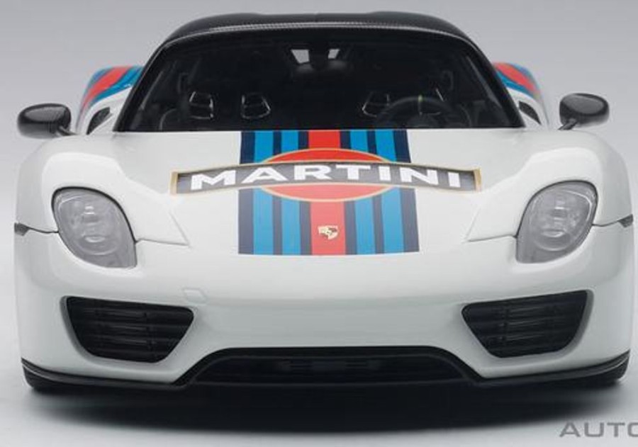 Model & Die-Cast AUTOart Autoart 1/18 77927 Die-Cast Porsche 918 'Martini'