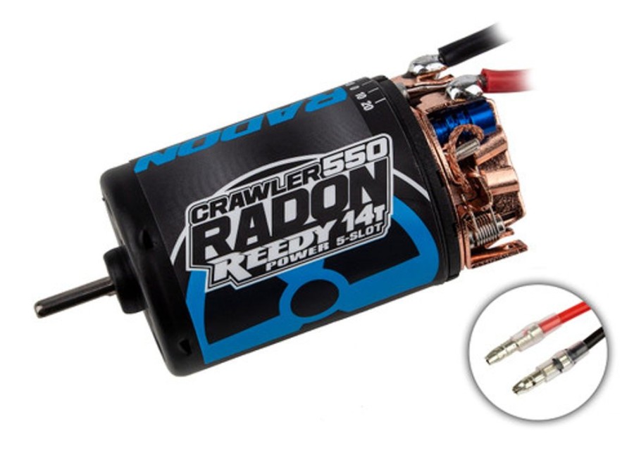 Surface | Electronics Reedy Reedy Radon 2 550 Crawler 5-Slot Brushed Motor (14T)