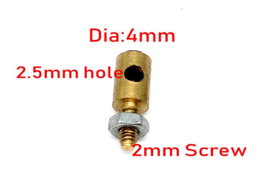 Plugs & Adapter | Accessories Hobby Station Brass Servo Arm Connectors/ Linkage Stopper ( For 2.5Mm Wire )