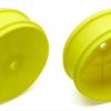 Car Parts By Brand | Parts Team Associated (D) Team Associated 12Mm Hex 61Mm 4Wd Front Buggy Wheels (2) (Yellow)