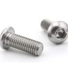 Accessories Hobby Station M2.5 Button Head Screws In Silver (10Pcs)