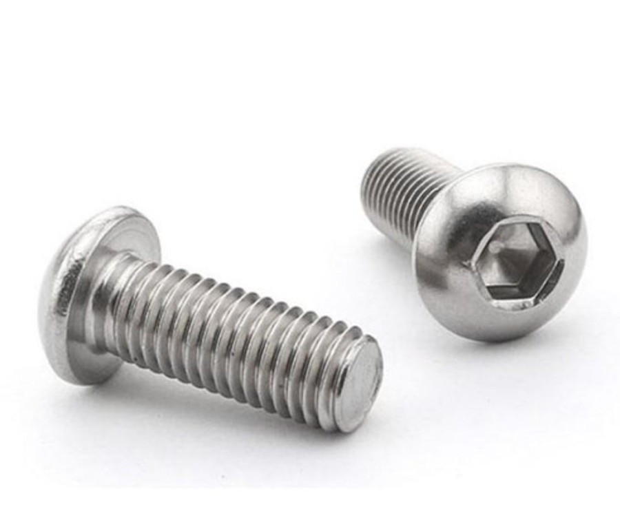 Accessories Hobby Station M2.5 Button Head Screws In Silver (10Pcs)