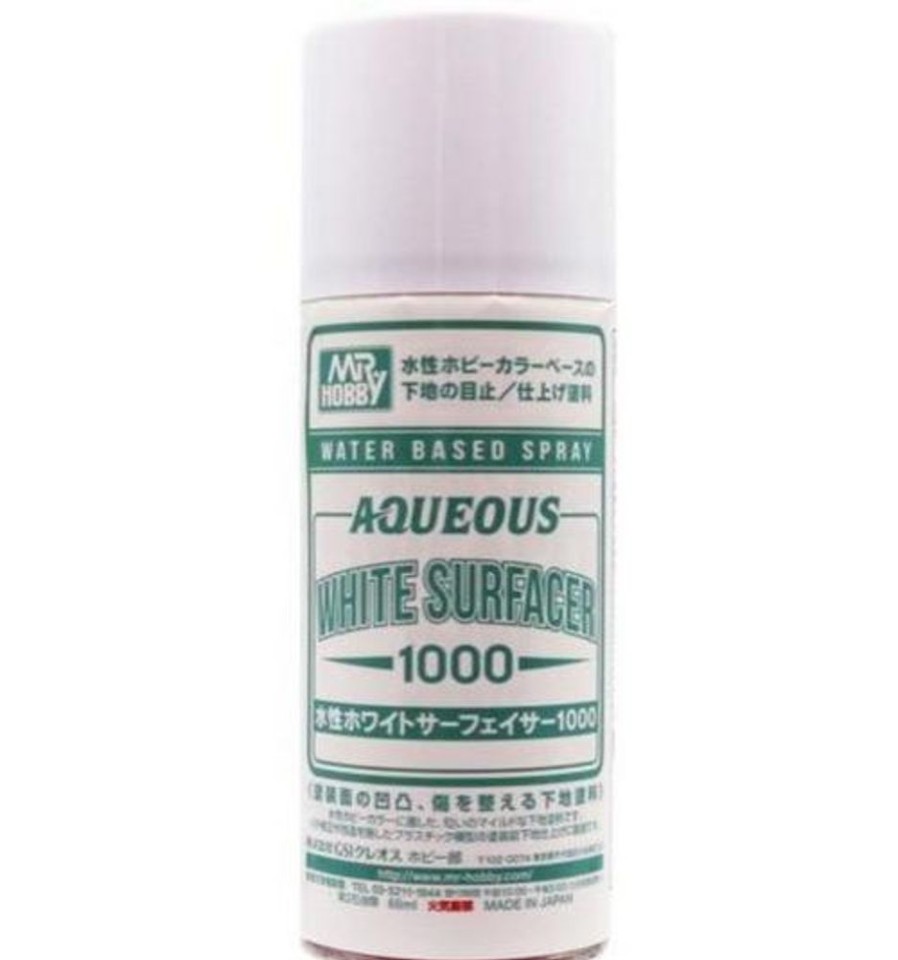 Mr. Hobby Paint | Accessories Mr Hobby Gunze - B612 Aqueous White Surfacer 1000 Spray