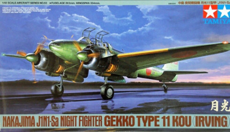 Aircraft | Model & Die-Cast Tamiya Tamiya 1/48 - Nakajima J1N1-Sa Night Fighter Gekko [61093]