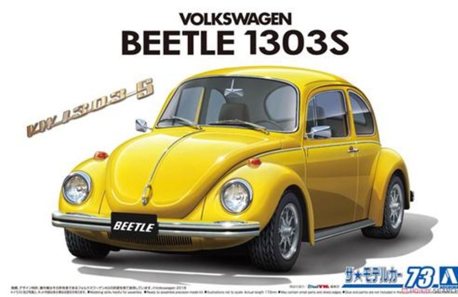 Cars | Model & Die-Cast Aoshima Aoshima - 1/24 Volkswagen 13Ad Beetle 1303S `73