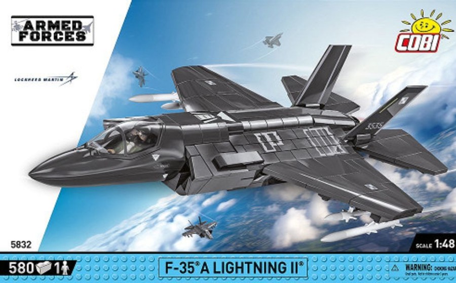 Model & Die-Cast Cobi Cobi-5832 | Armed Forces /5832/ F-35A Lightning Ii 580 Pcs