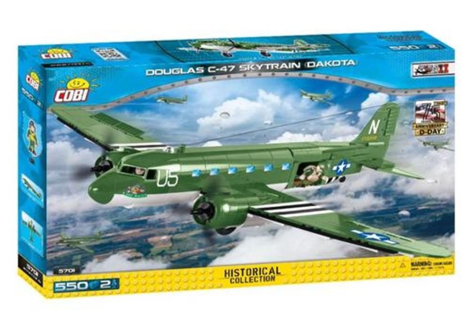 Model & Die-Cast Cobi Cobi - Small Army 5701 Douglas C-47 Skytrain 550Pcs