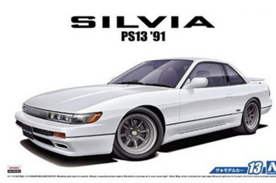 Cars | Model & Die-Cast Aoshima Aoshima - 1/24 The Model Car No.13 Nissan Ps13 Silvia K'S 1991