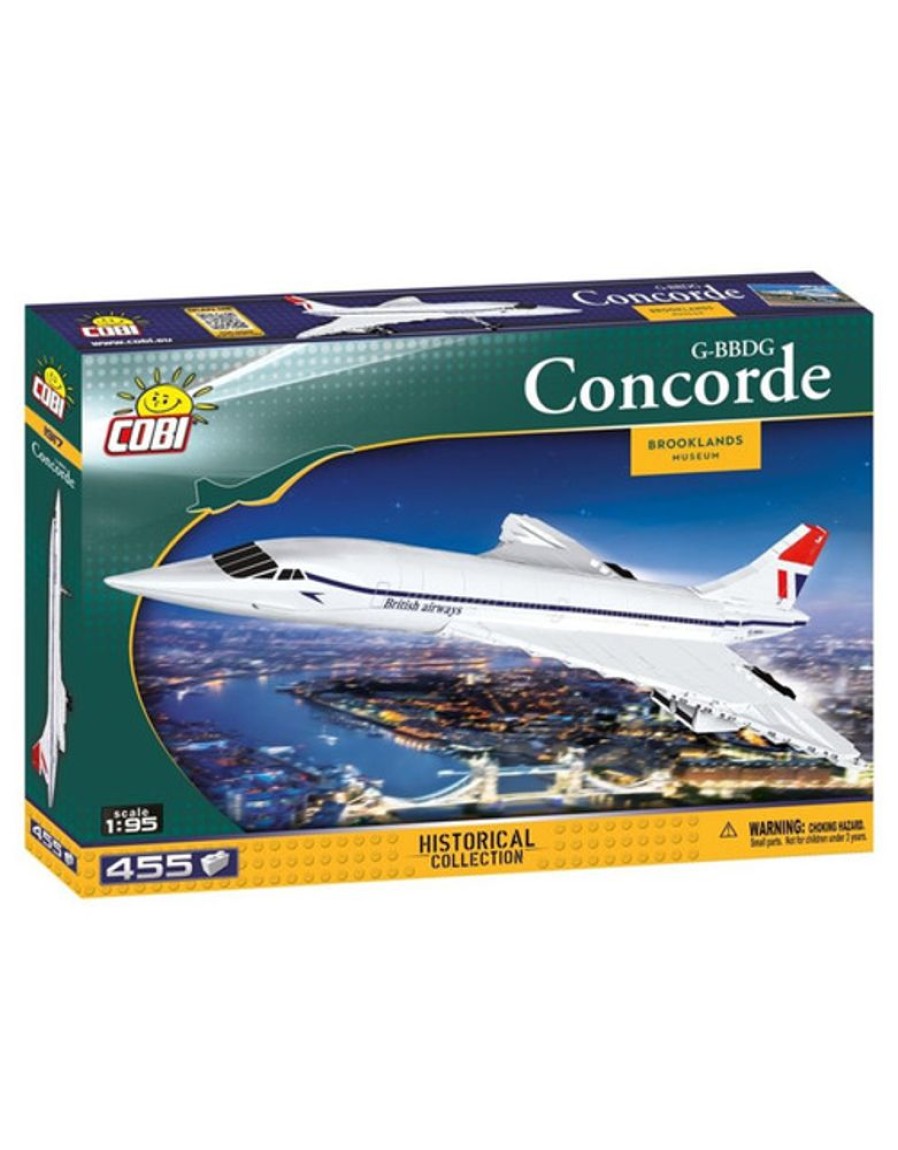 Model & Die-Cast Cobi Cobi - 1917 Concorde G-Bbdg 455Pcs