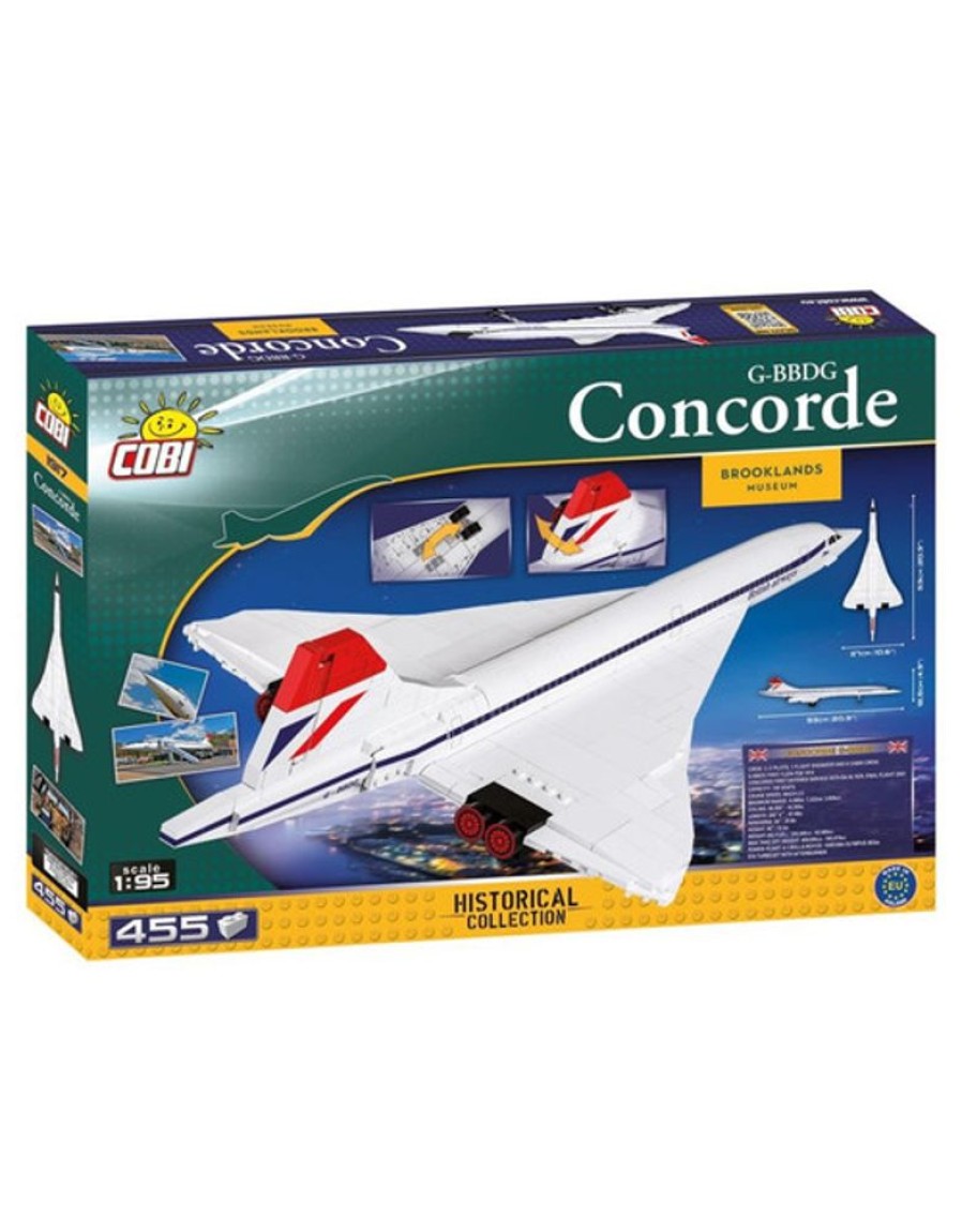 Model & Die-Cast Cobi Cobi - 1917 Concorde G-Bbdg 455Pcs