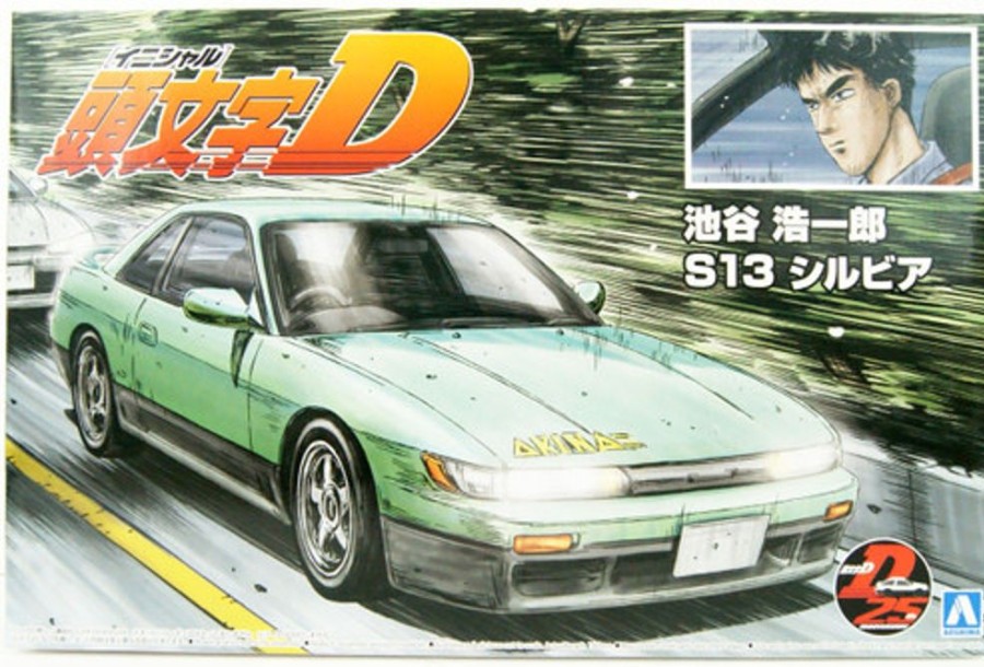 Cars | Model & Die-Cast Aoshima Aoshima 1/24 Initial D Iketani Koichiro S13 Silvia (Nissan) Plastic Model