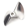 Boat Propellers | Parts Hobby Station 39Mm Cnc High End 2 Blade Negative Propeller For Rc Boat 4Mm Shaft