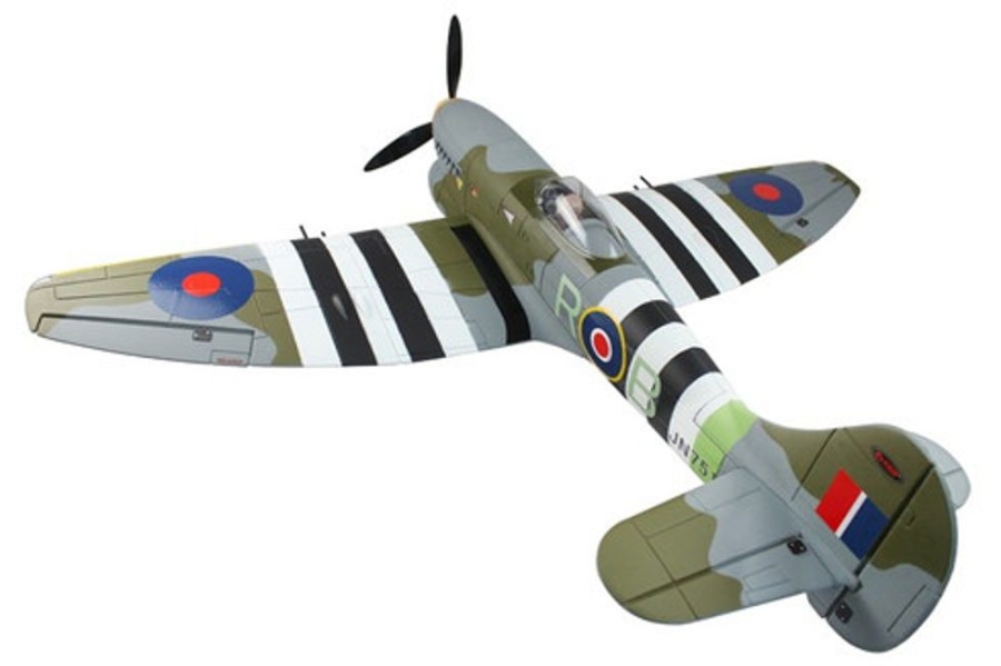 Planes Dynam Lastest Dynam Hawker Tempest V2 W/Retracts 1250Mm (49") Wingspan - Srtf + Stablizer (Dy8959)