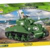 Model & Die-Cast Cobi Cobi - Small Army 2464 - World War Ii - Sherman M4A1 480Pcs