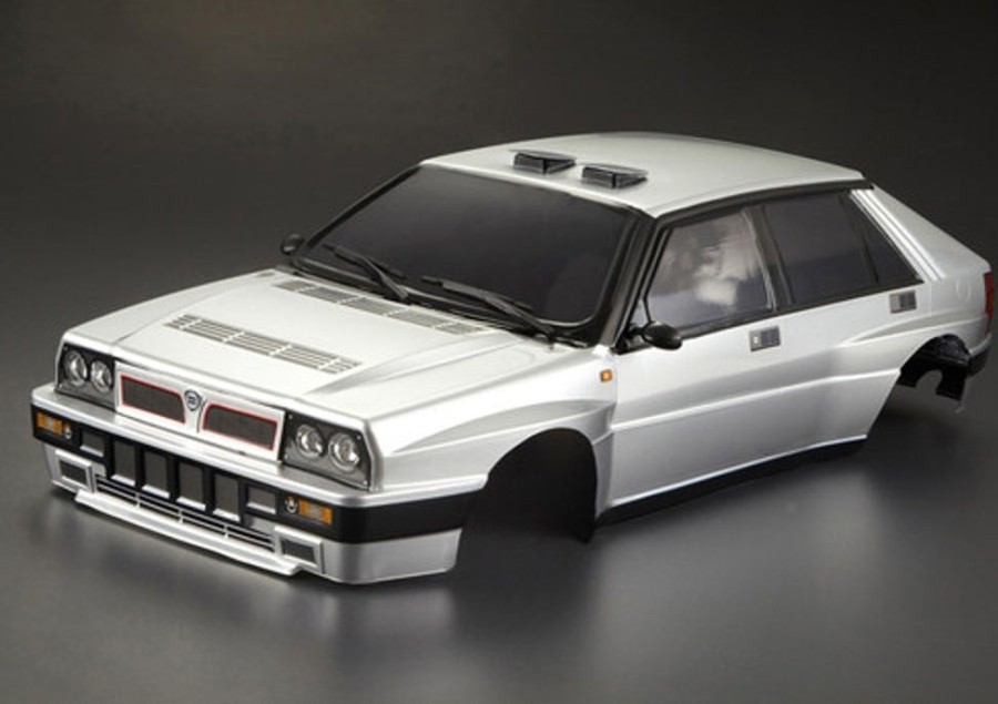 Rc Car Shell & Accessories | Parts KillerBody Killer Body 1/10 Lancia Delta Hf Integrale 16V Finished Body Light Buckets Assembled (Silver)