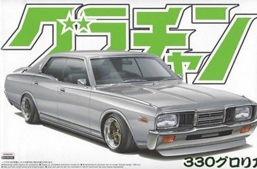 Cars | Model & Die-Cast Aoshima Aoshima - 1/24 Grand Champion No.13 330 Gloria 4Dr Ht2000 Sgl-E