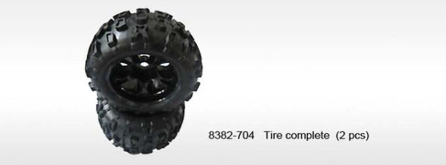 Rim & Tyre | Parts DHK Tire Complete 8382-704 Tire Complete (2Pcs)