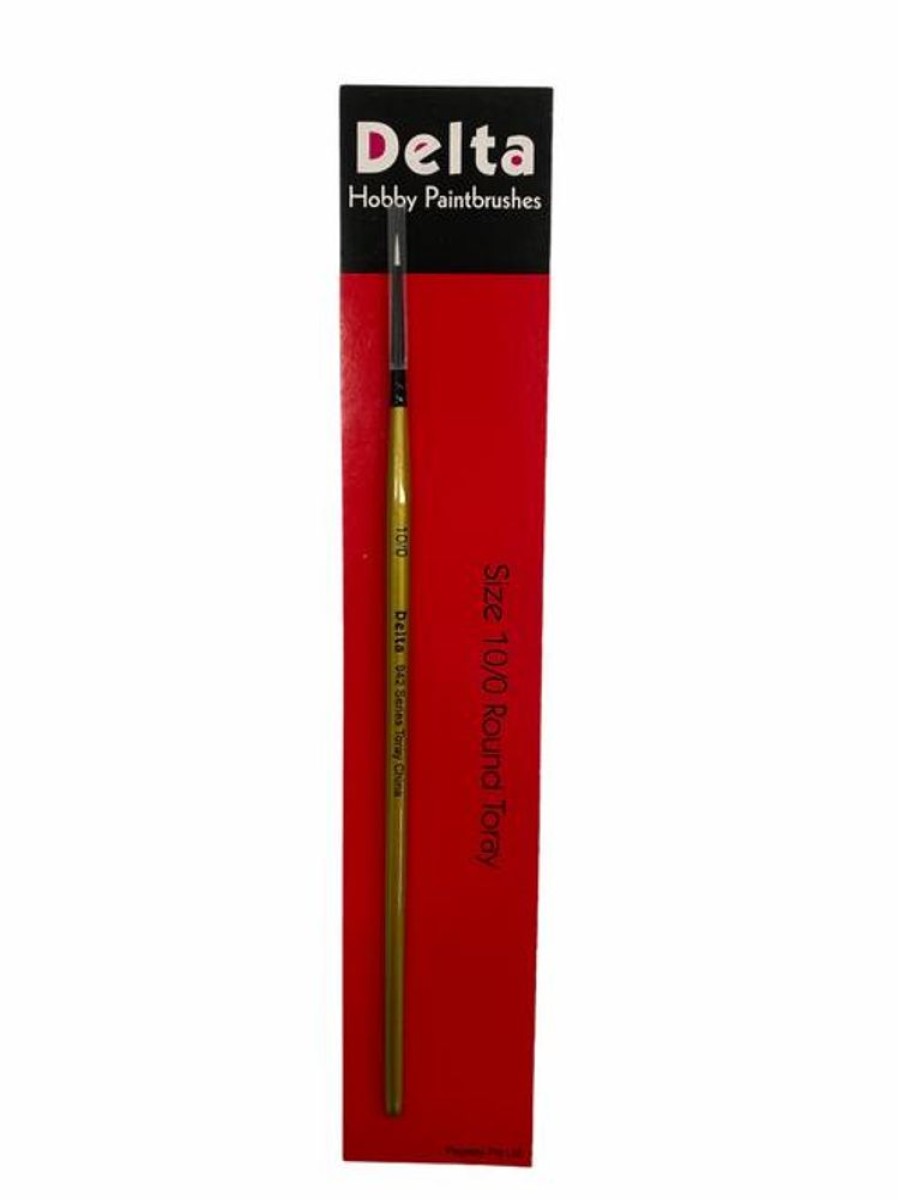 Delta Brushes | Accessories Delta Delta Paintbrush Size 10/0 Round Toray