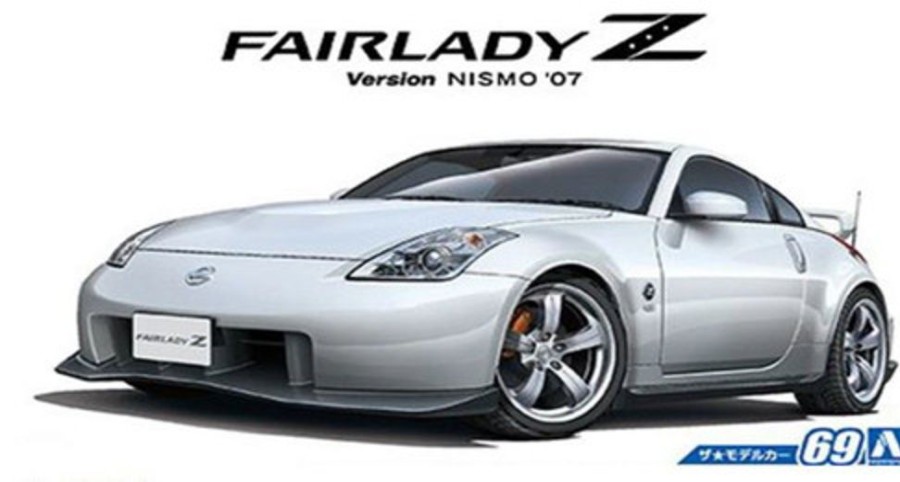 Cars | Model & Die-Cast Aoshima Aoshima - 1/24 The Model Car No.69 Nissan Z33 Fairladyz Version Nismo '07