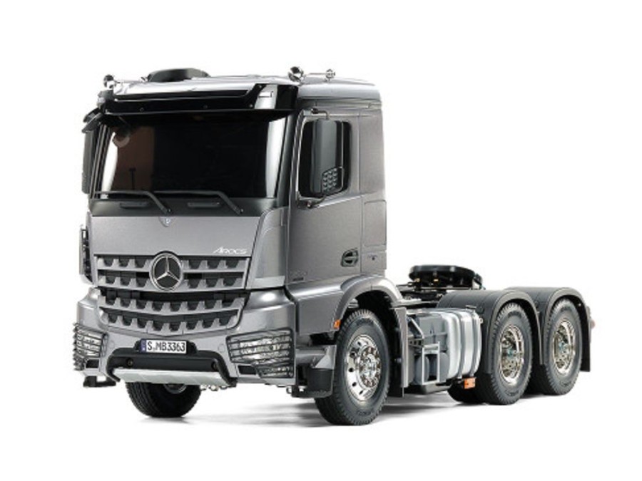 Trucks & Trailers | Cars/Tanks Tamiya Tamiya - 1/14 Mercedes-Benz Arocs 3363 6X4 Light Gun Metal Edition [56359]