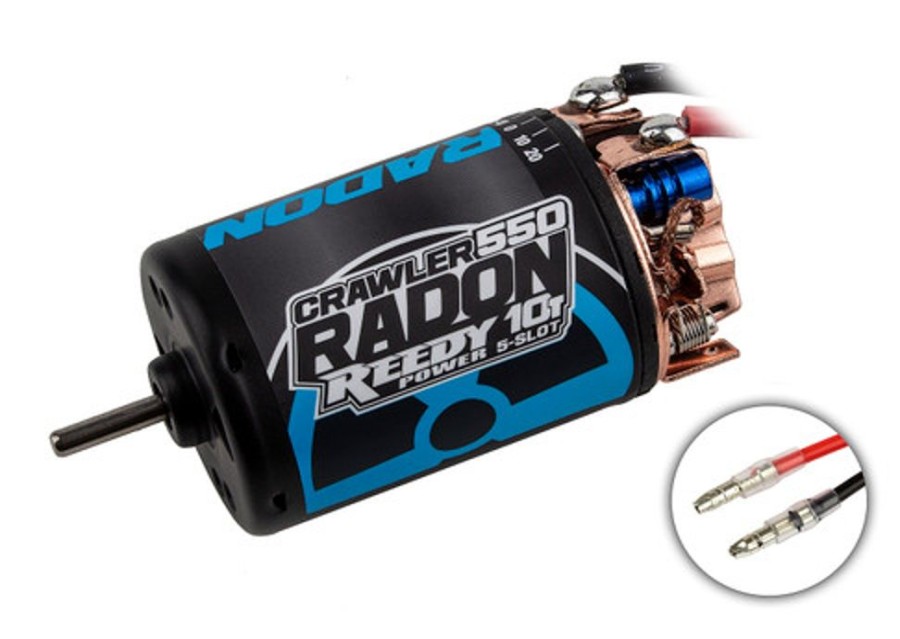 Surface | Electronics Reedy Reedy Radon 2 550 Crawler 5-Slot Brushed Motor (10T)