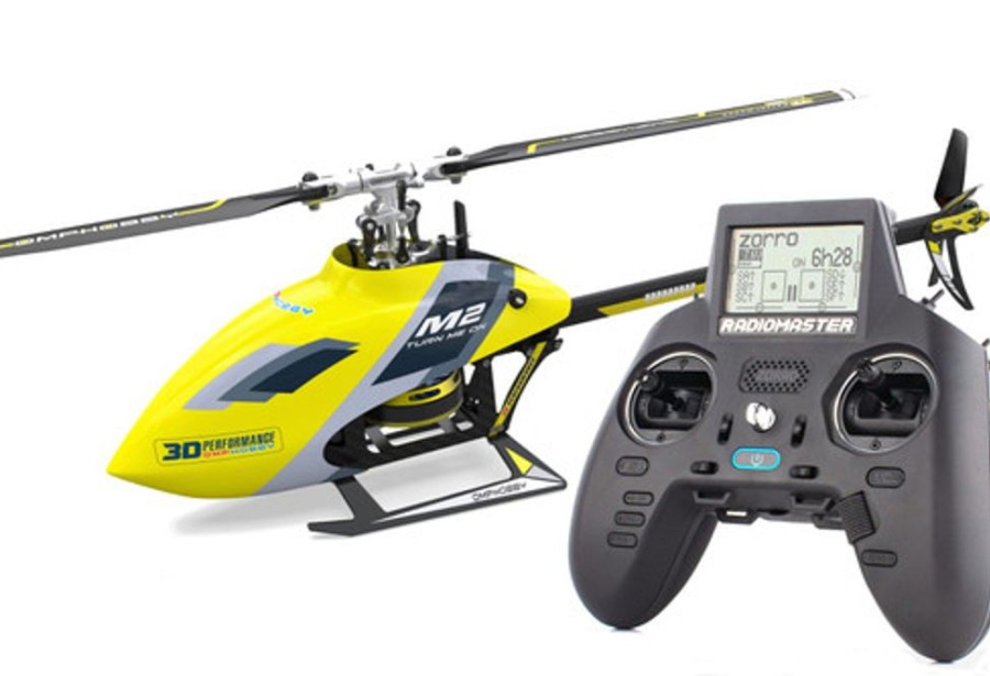 Drones/Helis OMP Hobby Omp M2 Evo Helicopter Rtf Combo( Yellow)