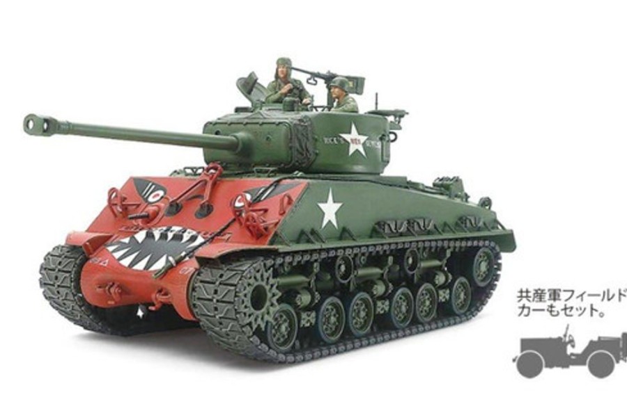 Military | Model & Die-Cast Tamiya Tamiya - 1/35 M4A3E8 Sherman Plastic Model Kit [35359]