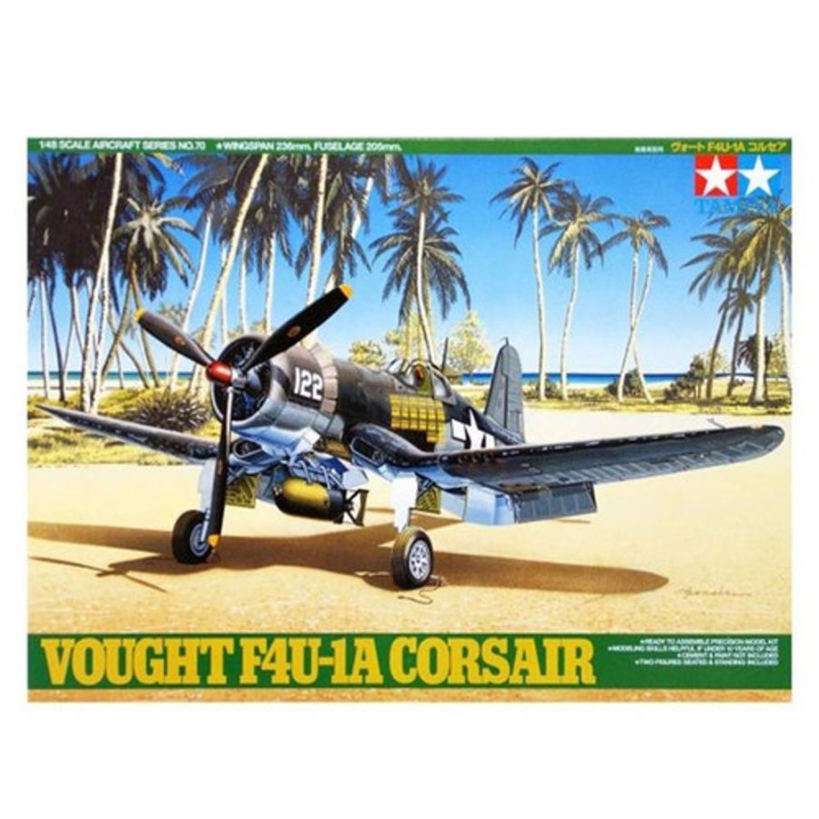 Aircraft | Model & Die-Cast Tamiya Tamiya - 1/48 F4U-1A Corsair Plastic Model Kit [61070]