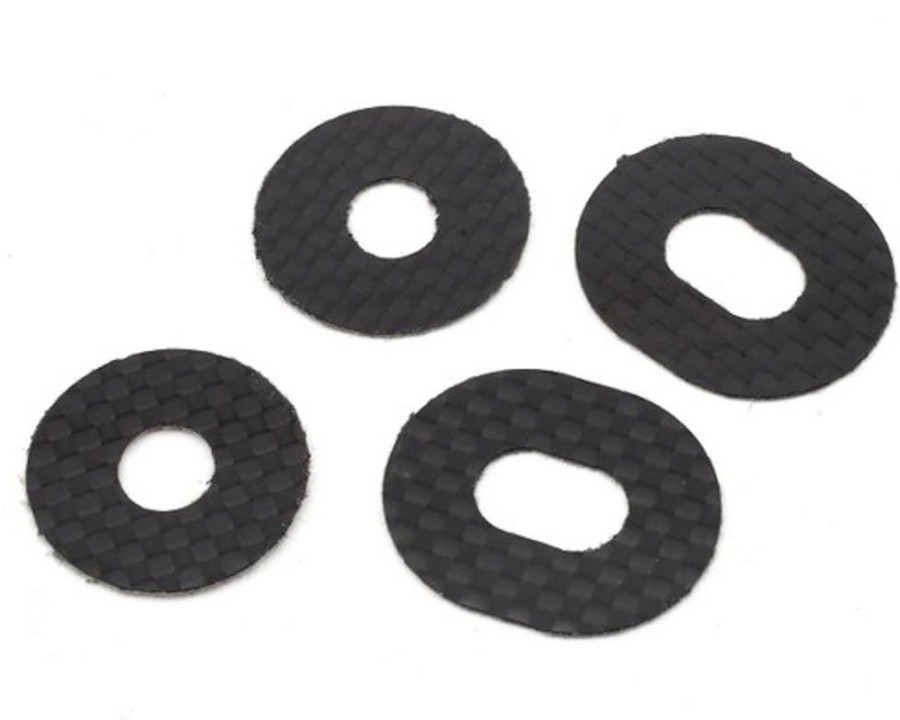 Rc Car Shell & Accessories | Parts 1UP Racing 1Up Racing Carbon Fiber 1/8 Offroad Body Washers (4)