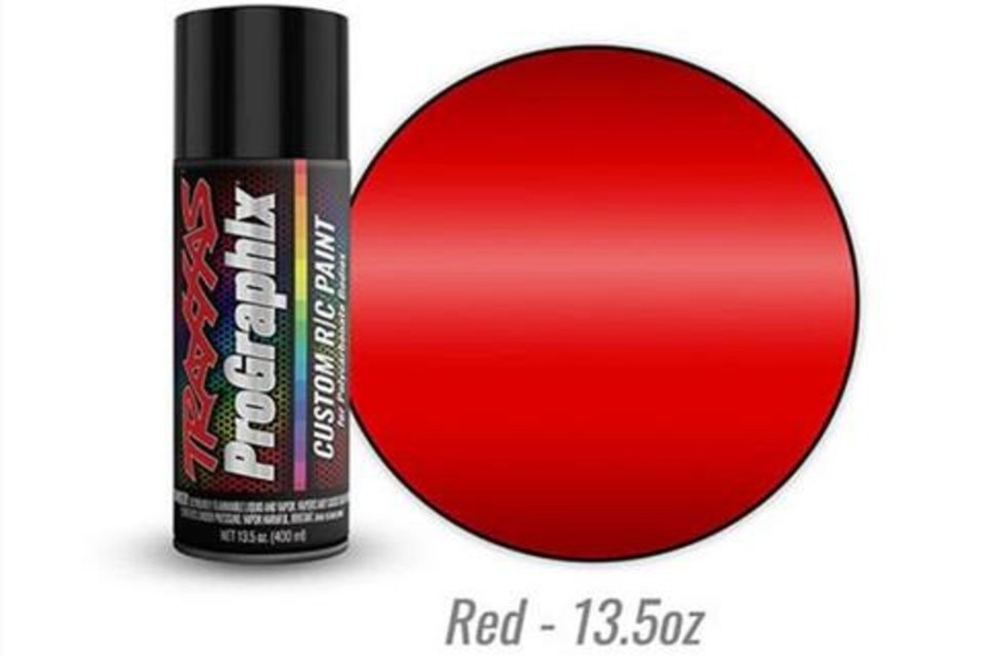 Traxxas Paint | Accessories Traxxas Traxxas 5057X - Body Paint, Prographix , Red (13.5Oz)