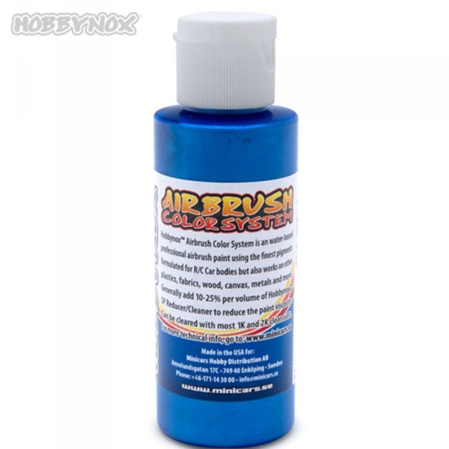 Hobbynox Paint | Accessories Hobbynox Hobbynox - Airbrush Color Pearl Blue 60Ml