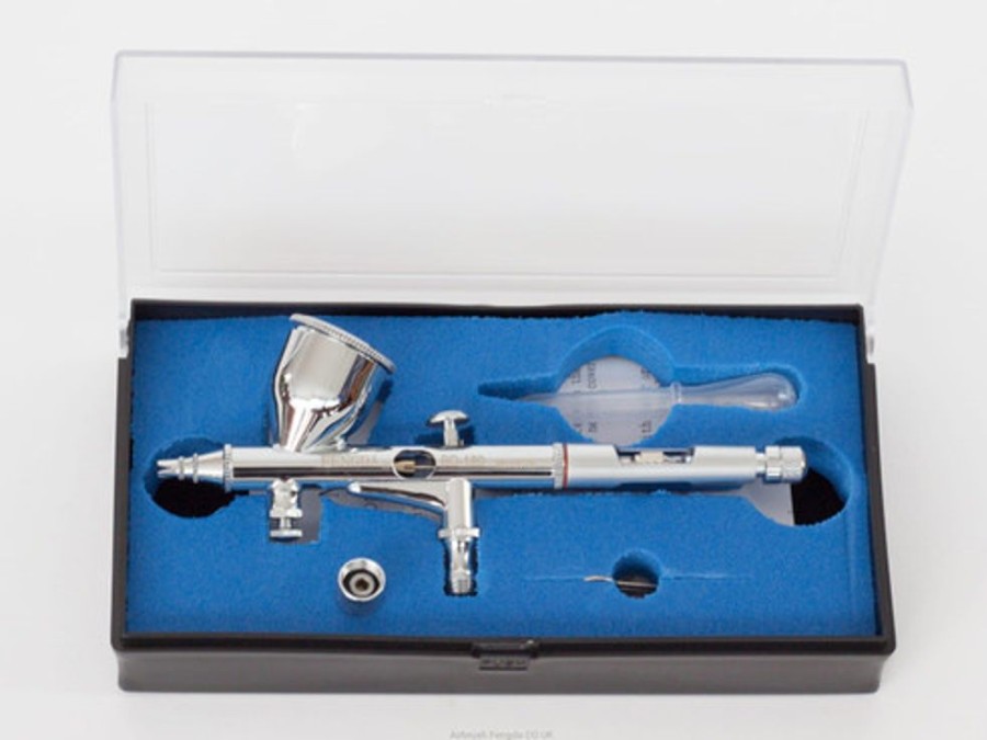 Paint Brushes, Airbrushes & Compressors | Accessories Feng Da Fengda Bd-180K Double Action Gravity Feed Airbrush