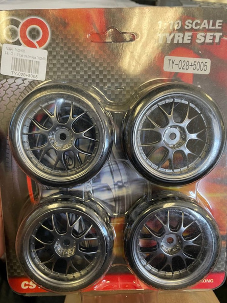 Drift Car Parts | Parts CS model Cs Model 1: 10 Scale Tyre & Rim 4Pcs Ty-028+ 5005