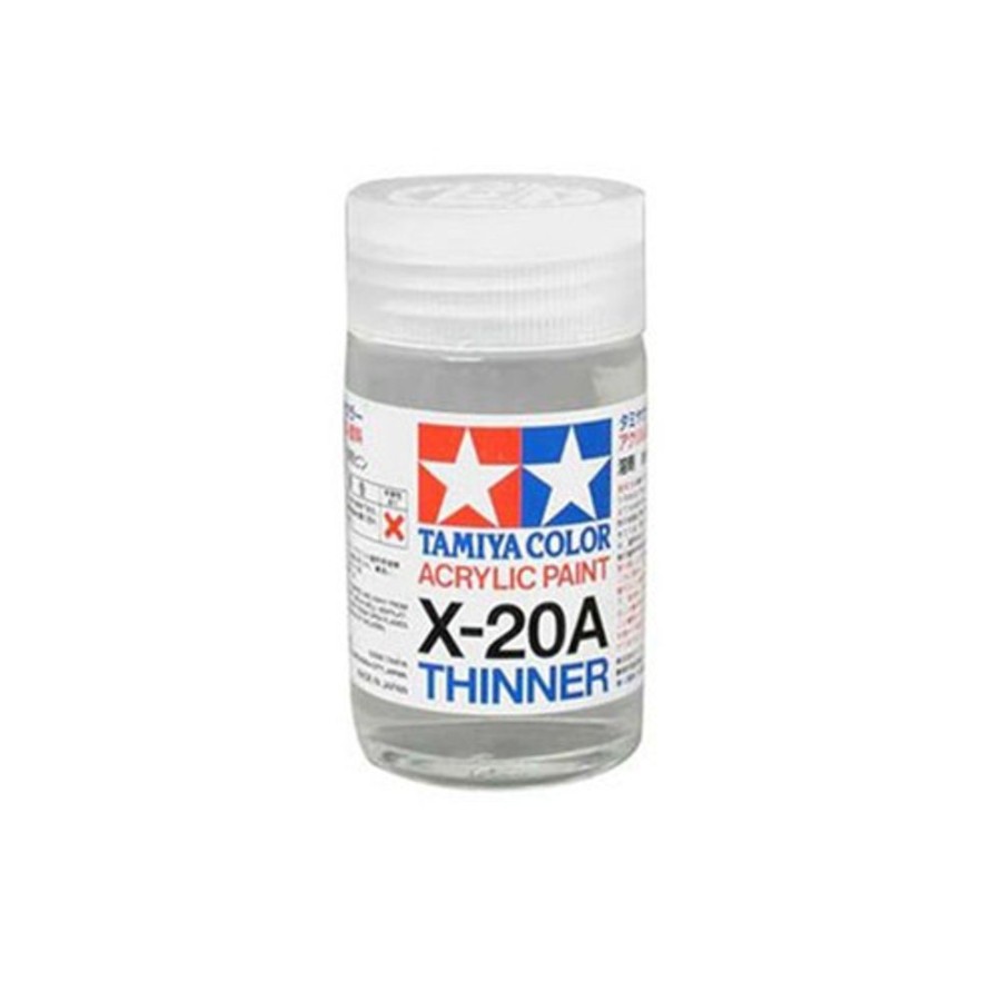 Thinner, Cleaner & Other | Accessories Tamiya Tamiya X-20A Acryl/Poly Thinner 46Ml [81030]