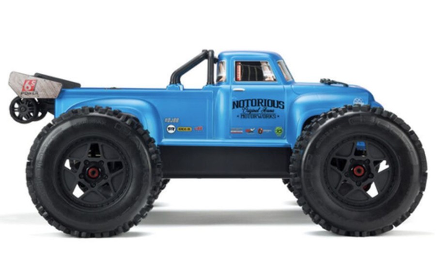 Off-Road | Cars/Tanks Arrma Arrma 1/8 Notorious 6S V5 4Wd Blx Stunt Truck With Spektrum Firma Rtr