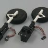 Dynam Parts | Parts Dynam Dynam 1270Mm F4U Corsair Rc Plane Retract Landing Set With Wheels And Tail Wheel Parts F4U-06