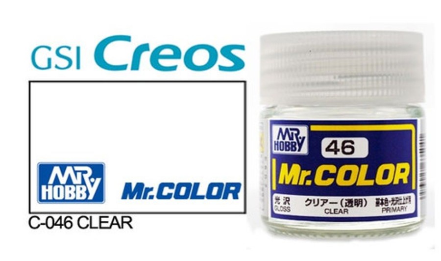 Mr. Hobby Paint | Accessories Mr Hobby Gunze - C046 Mr Color Gloss Clear