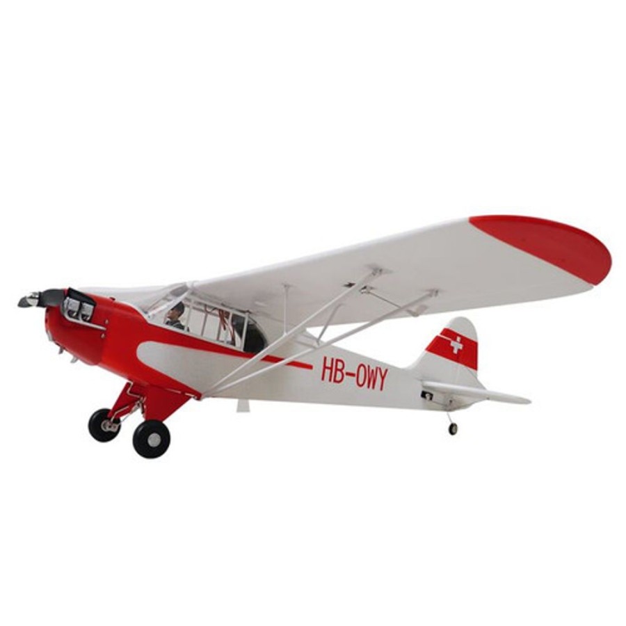 Planes FMS Fms 1400Mm J3 Piper Cub V4 +Float + Reflex Stabilizer Artf W/O Tx/Rx/Batt