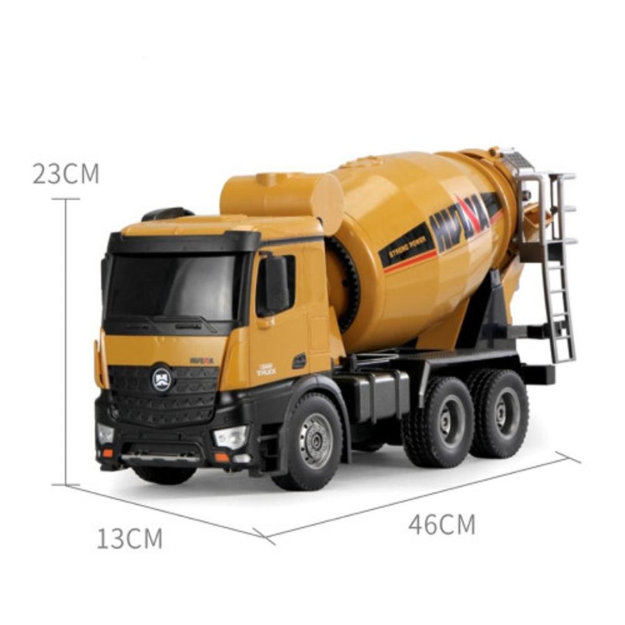 Cars/Tanks Huina Huina 1574 1/14 Scale Remote Control Concrete Mixer Truck